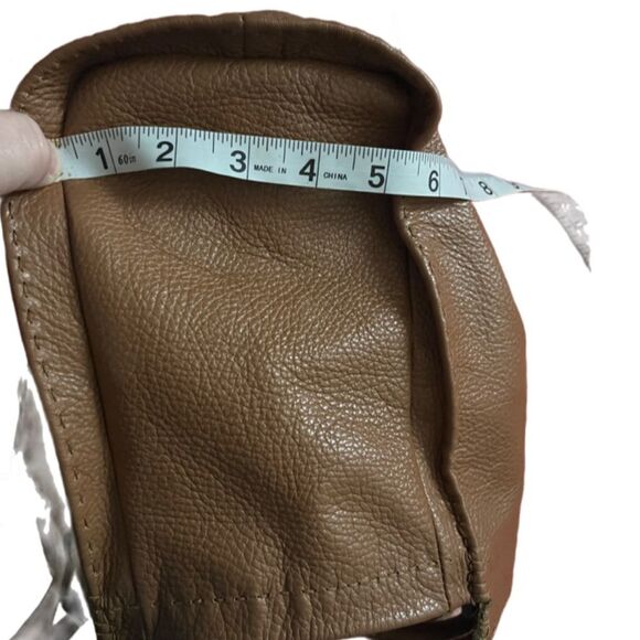 Carla Mancini Carmel camel brown tassel bag - Picture 14 of 15